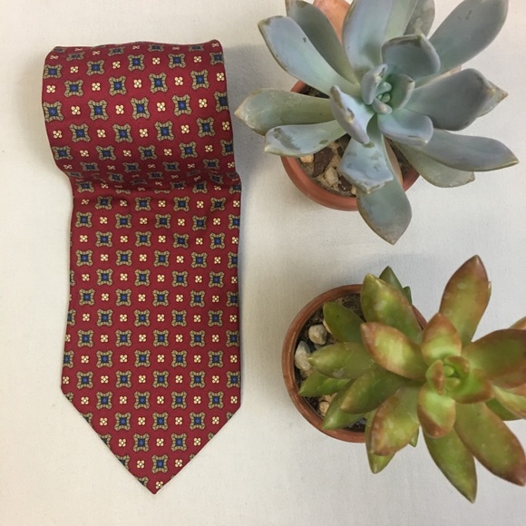 Brooks Brothers Other - Brooks Brothers Makers Silk Cotton Floral Tie